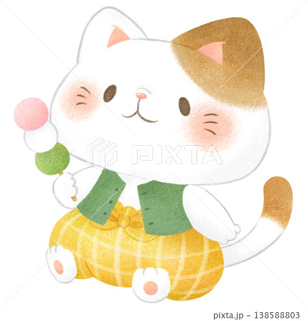 お花見する猫 お花見する猫 138588803
