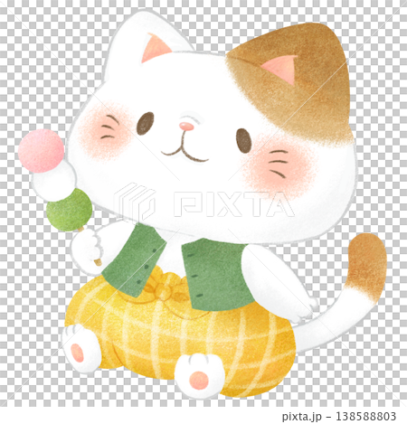 お花見する猫 お花見する猫 138588803