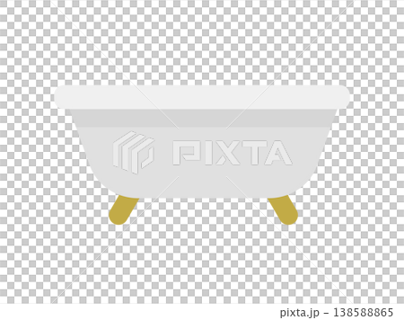 Bathtub icon illustration Bathtub icon illustration 138588865