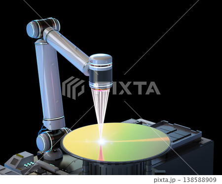 EUV lithography systems for semiconductor manufacturing isolated on black EUV lithography systems for semiconductor manufacturing isolated on black 138588909