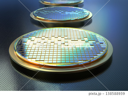 Silicon wafer plates for semiconductor manufacturing Silicon wafer plates for semiconductor manufacturing 138588939