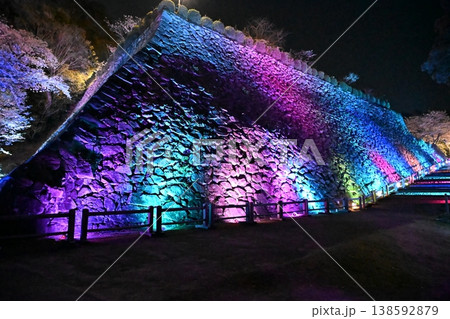 城山公園ライトアップ 城山公園ライトアップ 138592879