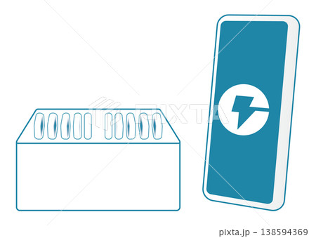 スマホ充電レンタル 138594369