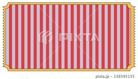 Striped Ticket Background with Decorative Border Striped Ticket Background with Decorative Border 138595135