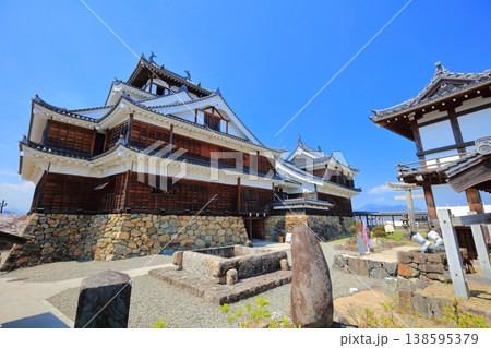 【京都府】快晴の福知山城と豊磐の井 138595379