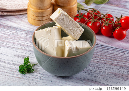Greek traditional Feta soft cheese Greek traditional Feta soft cheese 138596149
