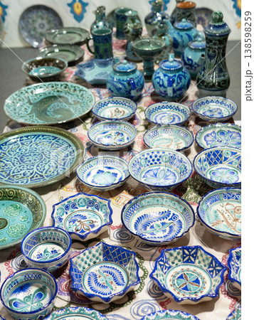 Uzbek plates Uzbek plates 138598259