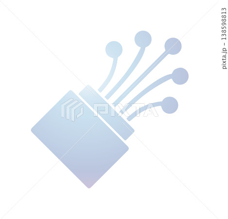 Cable icon design template 138598813