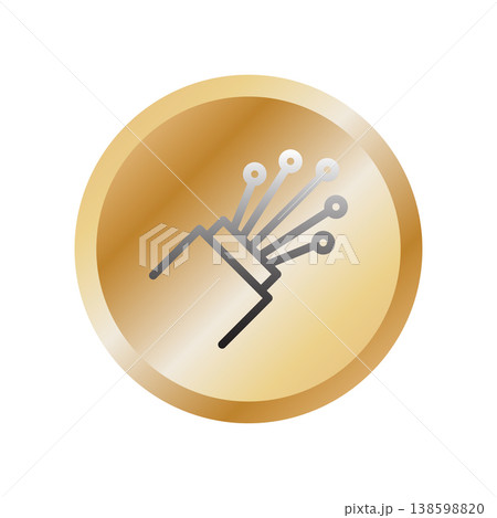 Cable icon design template 138598820