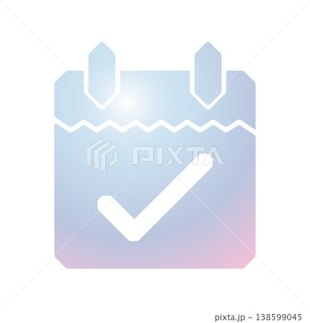 Calender icon design template 138599045