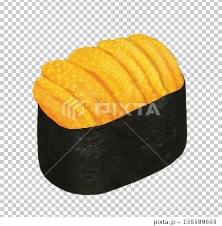 海膽壽司插圖 138599693