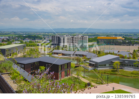 北海道の北広島にある施設の風景 138599765