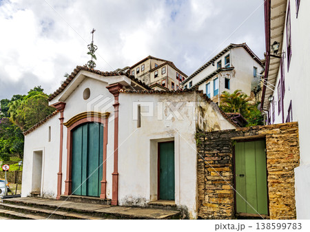 Historic streets of Ouro Preto 138599783