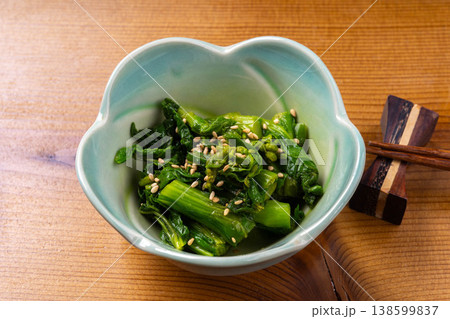 菜の花のごま和え 138599837