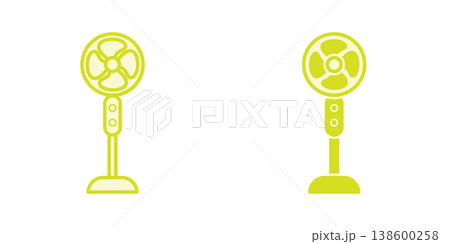 Air Fan icon design template 138600258