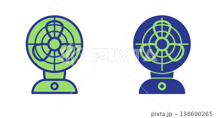 Air Fan icon design template 138600265