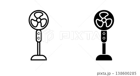 Air Fan icon design template Air Fan icon design template 138600285