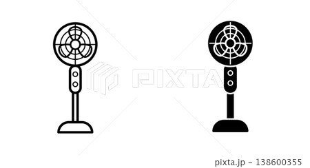 Air Fan icon design template Air Fan icon design template 138600355