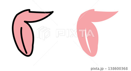 Meat icon design template Meat icon design template 138600368