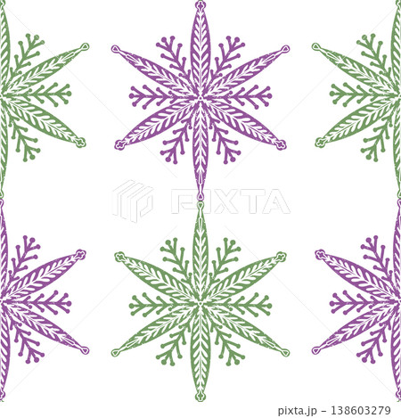 vector set of snowflakes vector set of snowflakes 138603279
