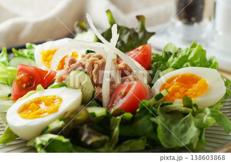 彩りツナサラダ 138603868