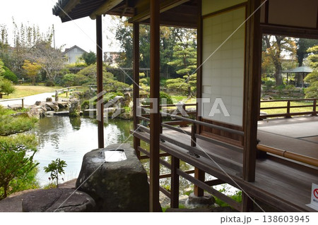天赦園 庭園 茶室 天赦園 庭園 茶室 138603945