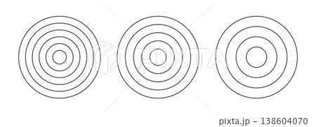 Coaching wheel of 3, 5 and 4 concentric circles. Diagram divided on four, five, three round segments. Habits tracker of wheel of life. Polar grid graph paper. Life blank. Coaching wheel of 3, 5 and 4 concentric circles. Diagram divided on four, five, three round segments. Habits tracker of wheel of life. Polar grid graph paper. Life blank. 138604070