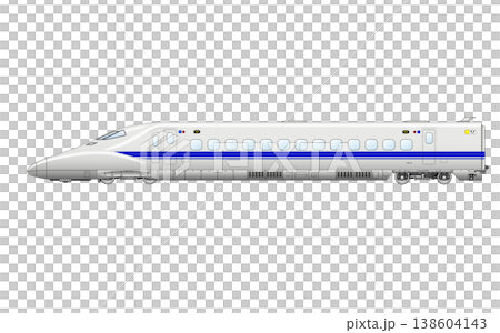 東海道和山陽新幹線的向量圖 138604143