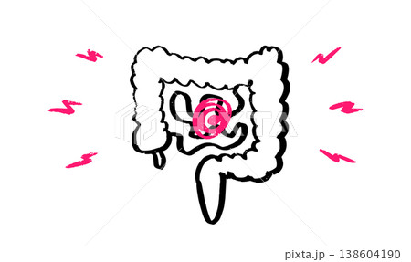 Intestine diseases sketch 138604190