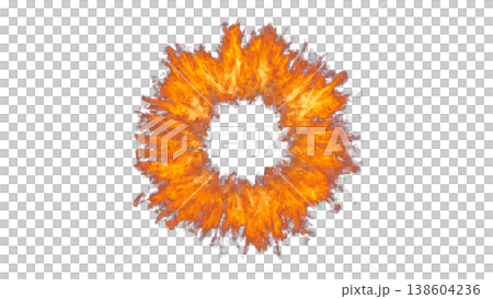 爆発する炎のショックウェーブ【バリエーション5】 爆発する炎のショックウェーブ【バリエーション5】 138604236