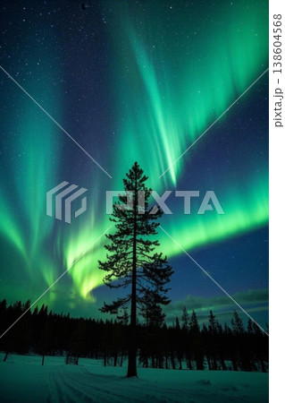 夜空 夕空 夕暮れ空 138604568