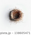 an AI Image Generator, Abstract Paper Nest Minimal Sculptural Form 138605471