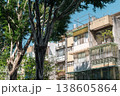 Vintage Aged Residential Building in Taipei, Taiwan 138605864
