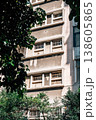 Vintage Aged Residential Building in Taipei, Taiwan 138605865