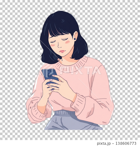 人・恋愛・愛のイラスト 138606773