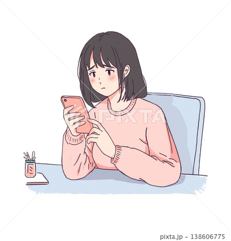 人・恋愛・愛のイラスト 138606775