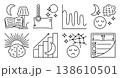 Sleep quality and productivity, black line icon set. Monochrome outline good and bad sleeping sign collection, various somnology symbols. Optimal conditions, spoil factors, tips 138610501