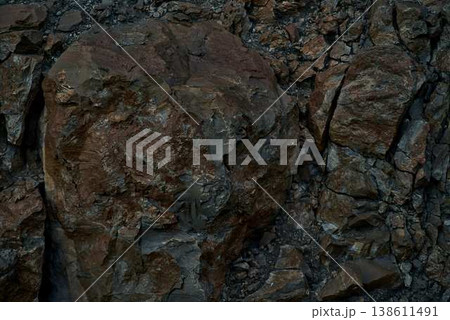 Natural rock texture background abstract stone surface with rough cracked pattern Natural rock texture background abstract stone surface with rough cracked pattern 138611491