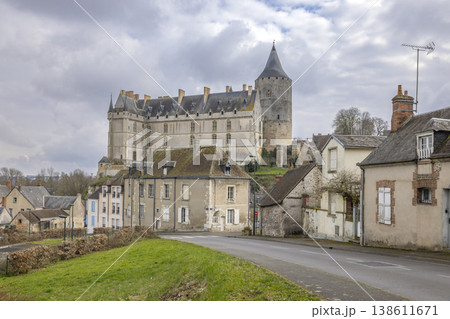 Chateau de Chateaudun rising above Rue du Griffon Chateau de Chateaudun rising above Rue du Griffon 138611671