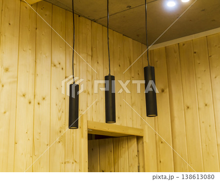 Cylindrical pendant lights, modern architectural fixtures, Cylindrical pendant lights, modern architectural fixtures, 138613080