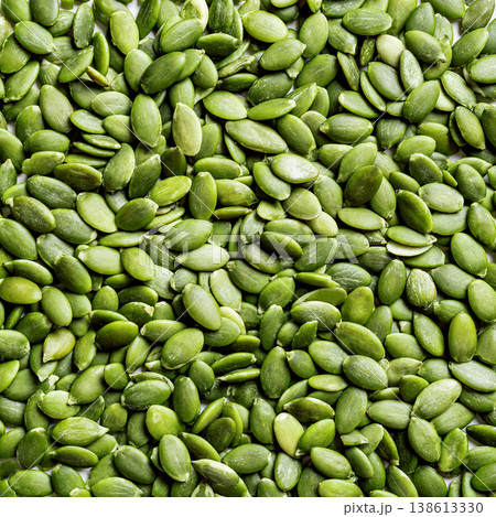 Pumpkin seeds as background Pumpkin seeds as background 138613330