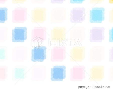重なりタイルパターン背景 重なりタイルパターン背景 138615096