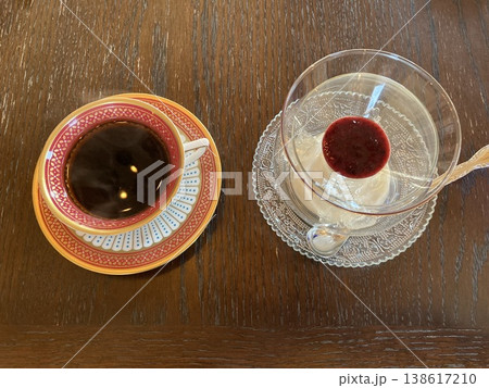 ブランマンジェ(ブルーベリー)コーヒー ブランマンジェ(ブルーベリー)コーヒー 138617210