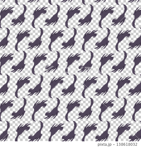 A variety of seamless pattern backgrounds featuring black cats. 138618032
