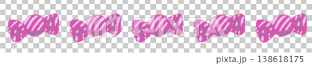 A line illustration of scattered purple candies as part of Halloween decorations. A line illustration of scattered purple candies as part of Halloween decorations. 138618175