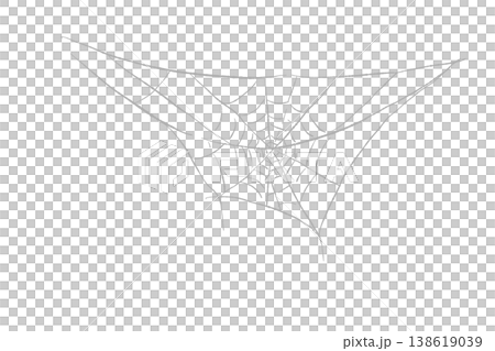 一幅裝飾性插圖,左上角只有蜘蛛網,非常適合萬聖節。 一幅裝飾性插圖,左上角只有蜘蛛網,非常適合萬聖節。 138619039