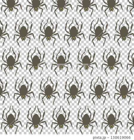 圖案為排列規則的圓形黑色蜘蛛,渾然一體,非常適合萬聖節。 圖案為排列規則的圓形黑色蜘蛛,渾然一體,非常適合萬聖節。 138619066