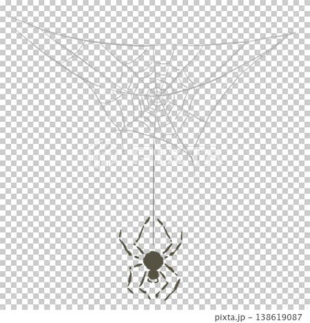 萬聖節裝飾:蜘蛛和蜘蛛網從上方垂下的細線中伸出來 萬聖節裝飾:蜘蛛和蜘蛛網從上方垂下的細線中伸出來 138619087