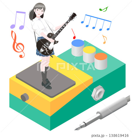 distortionと女子高生 138619416