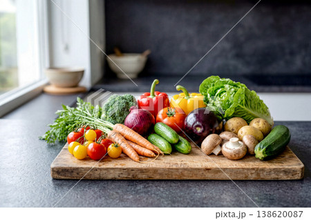 たくさんの野菜 138620087